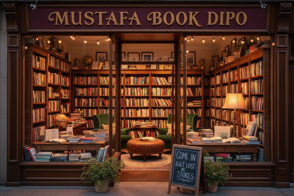 Mustafa Book dipo book shop